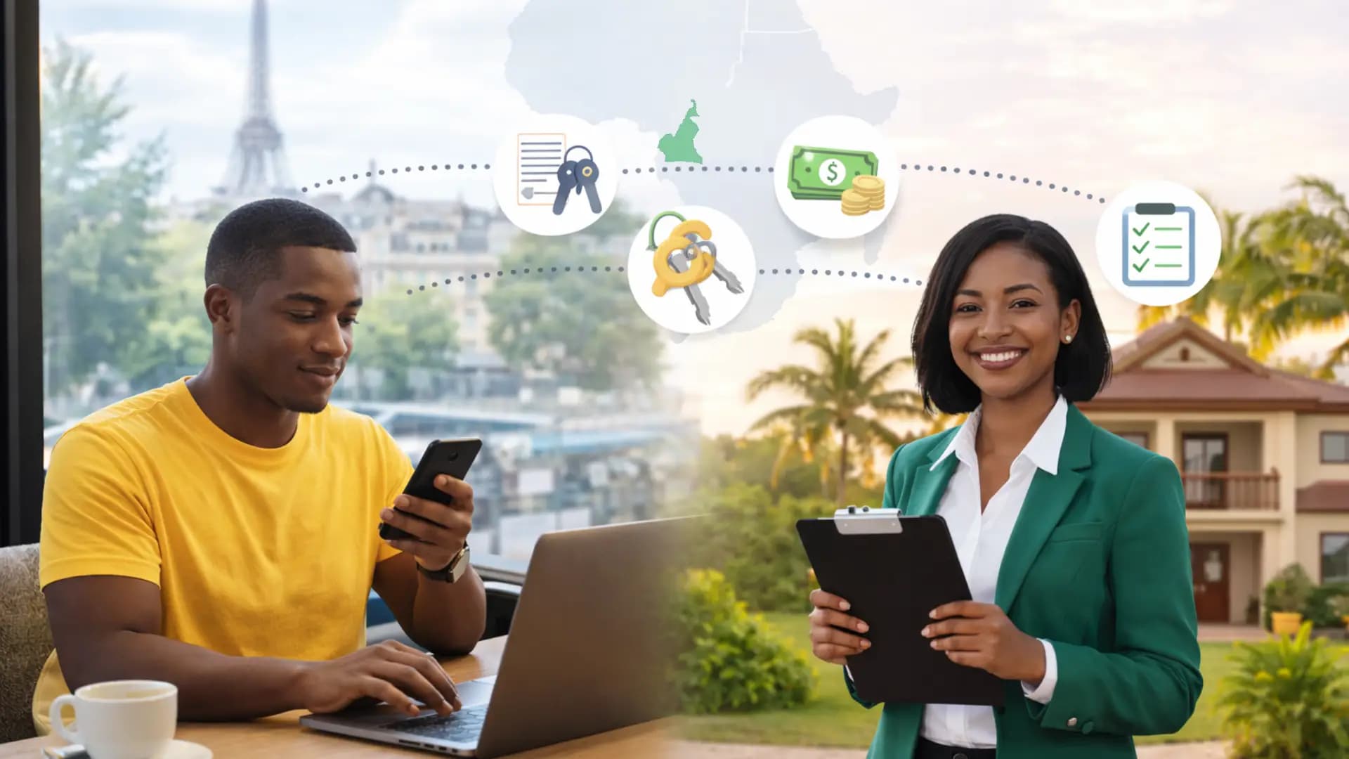 Gestion immobilière à distance