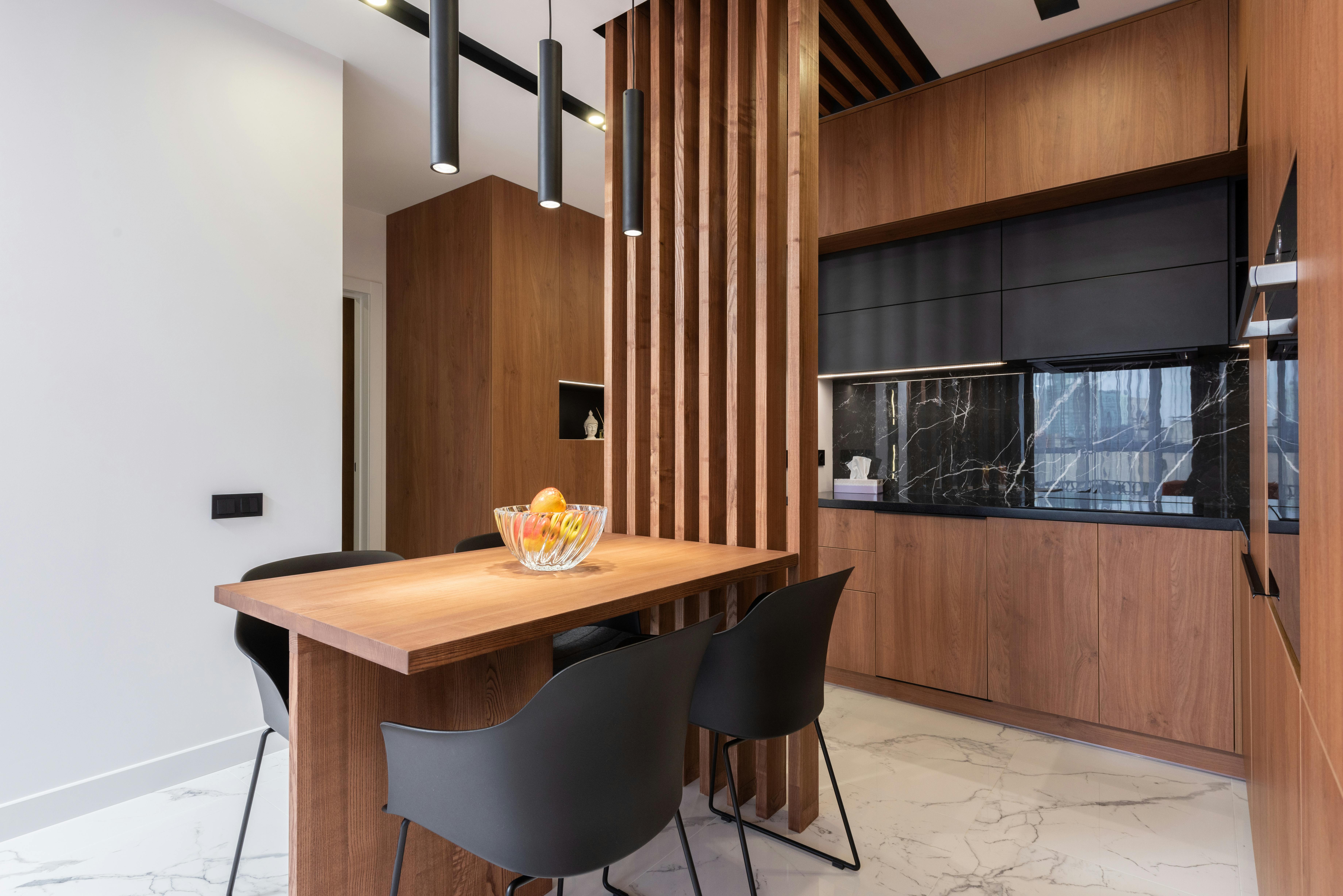 Modern apartment building